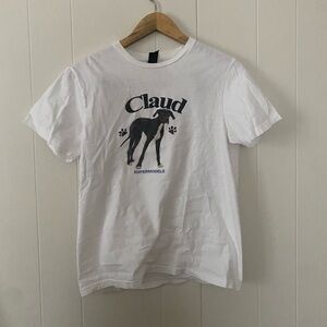 claud supermodels tee